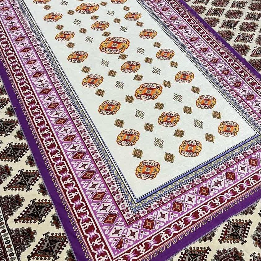 رومیزی مخمل مناسب میز غذا خوری