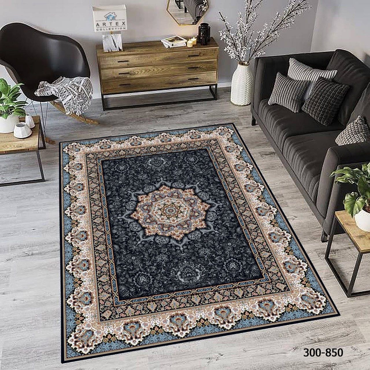 فرشینه مخمل 4لایه ترمز گیر (هزینه ارسال پس کرایه)